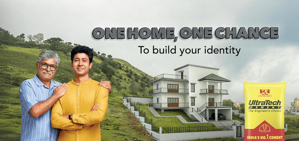 UltraTech Cement — The Engineer's Choice banner
