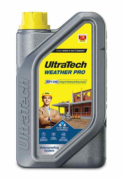 UltraTech WeatherPro WP+200 integral waterproofing liquid